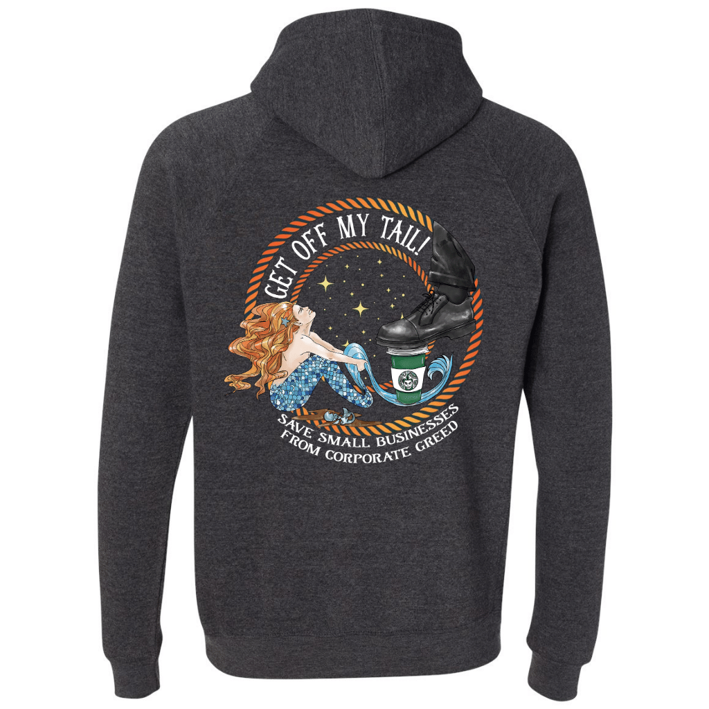Get Off My Tail Pullover Sweatshirt - Mountains & Mermaids
