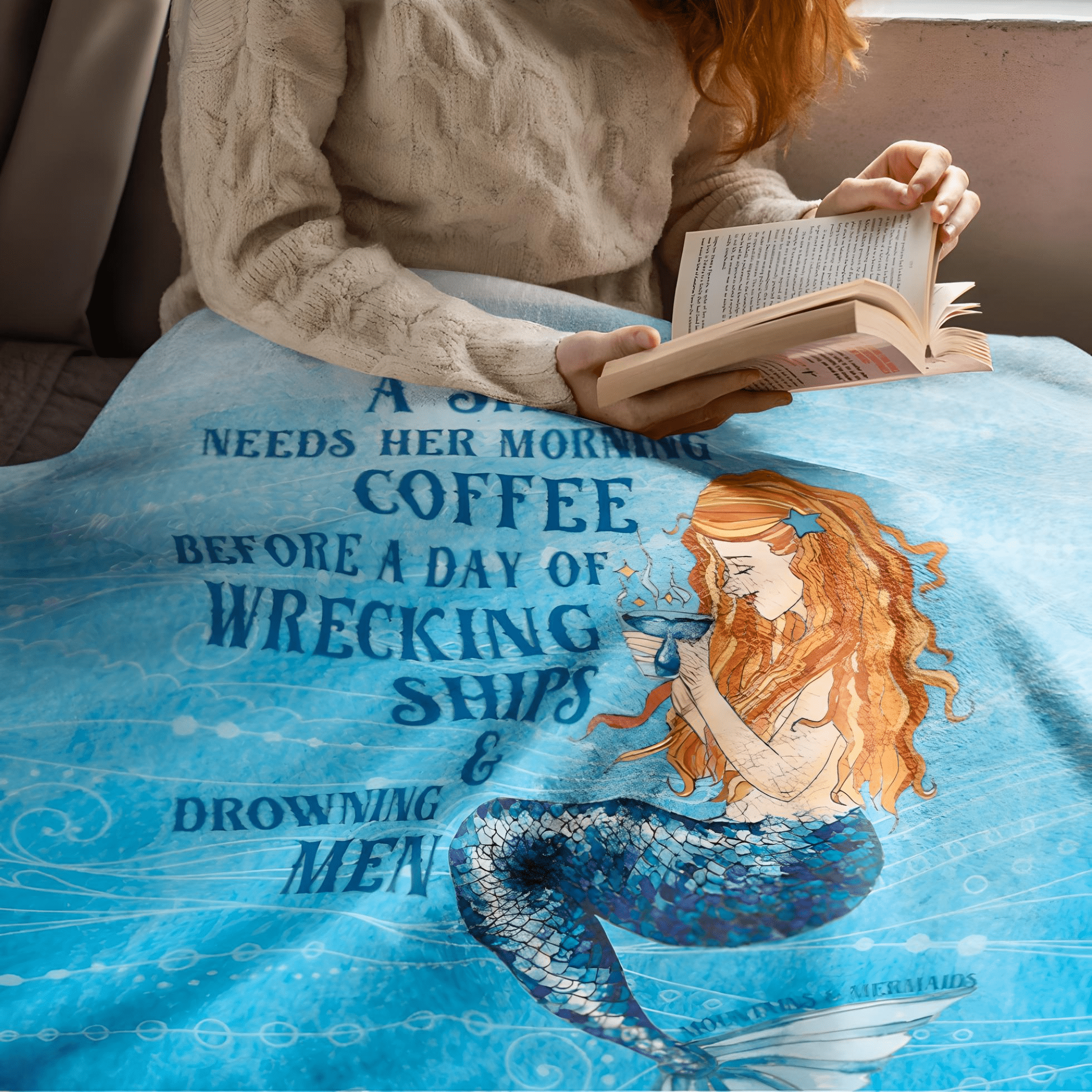 Siren s Brew Plush Blanket