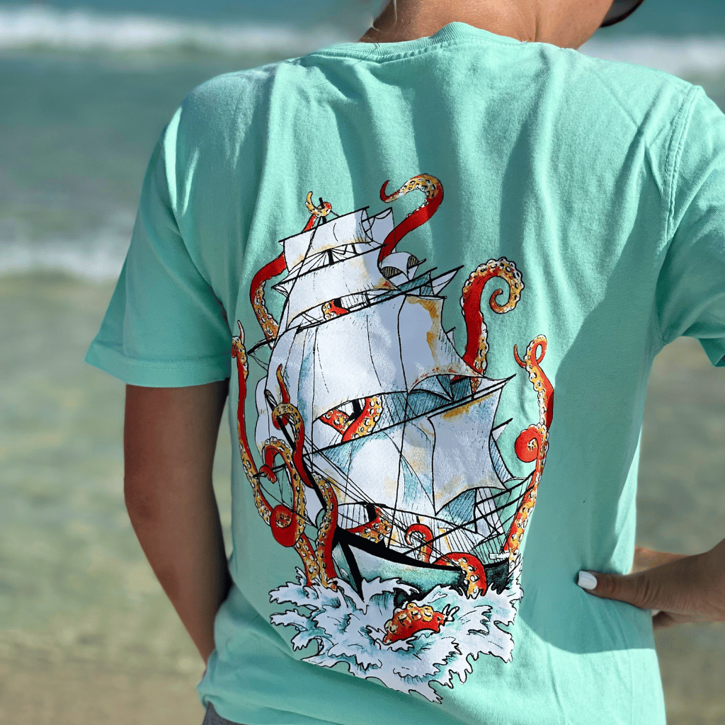 Kraken Unisex T-Shirt - Mountains & Mermaids