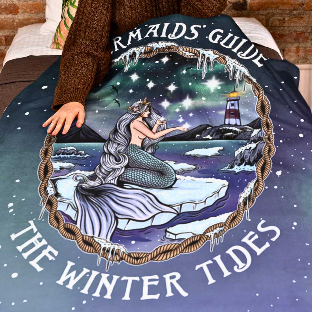 Winter Tides Plush Blanket