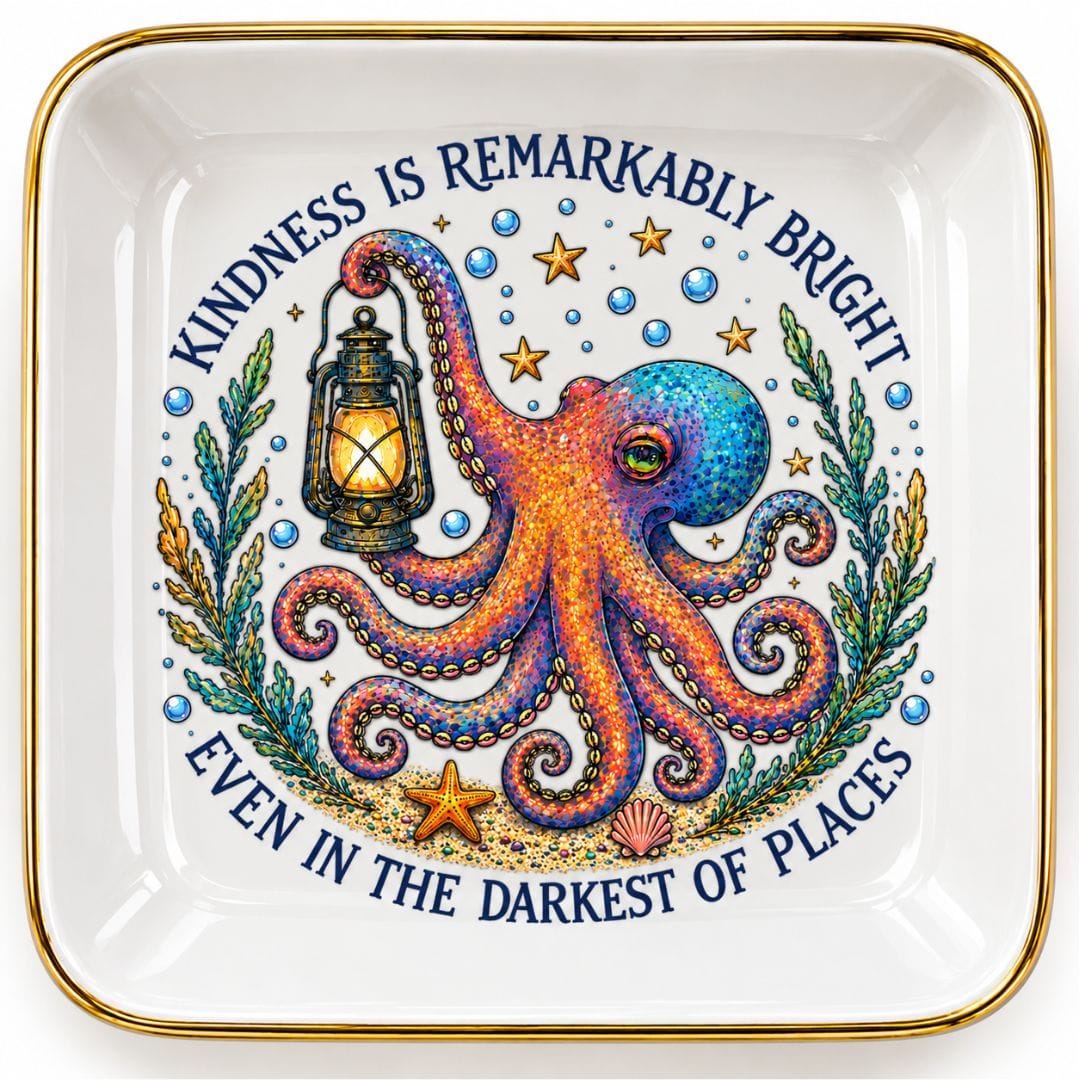 AnywherePOD Remarkably Kind Octopus Jewelry Dish apod-14038371