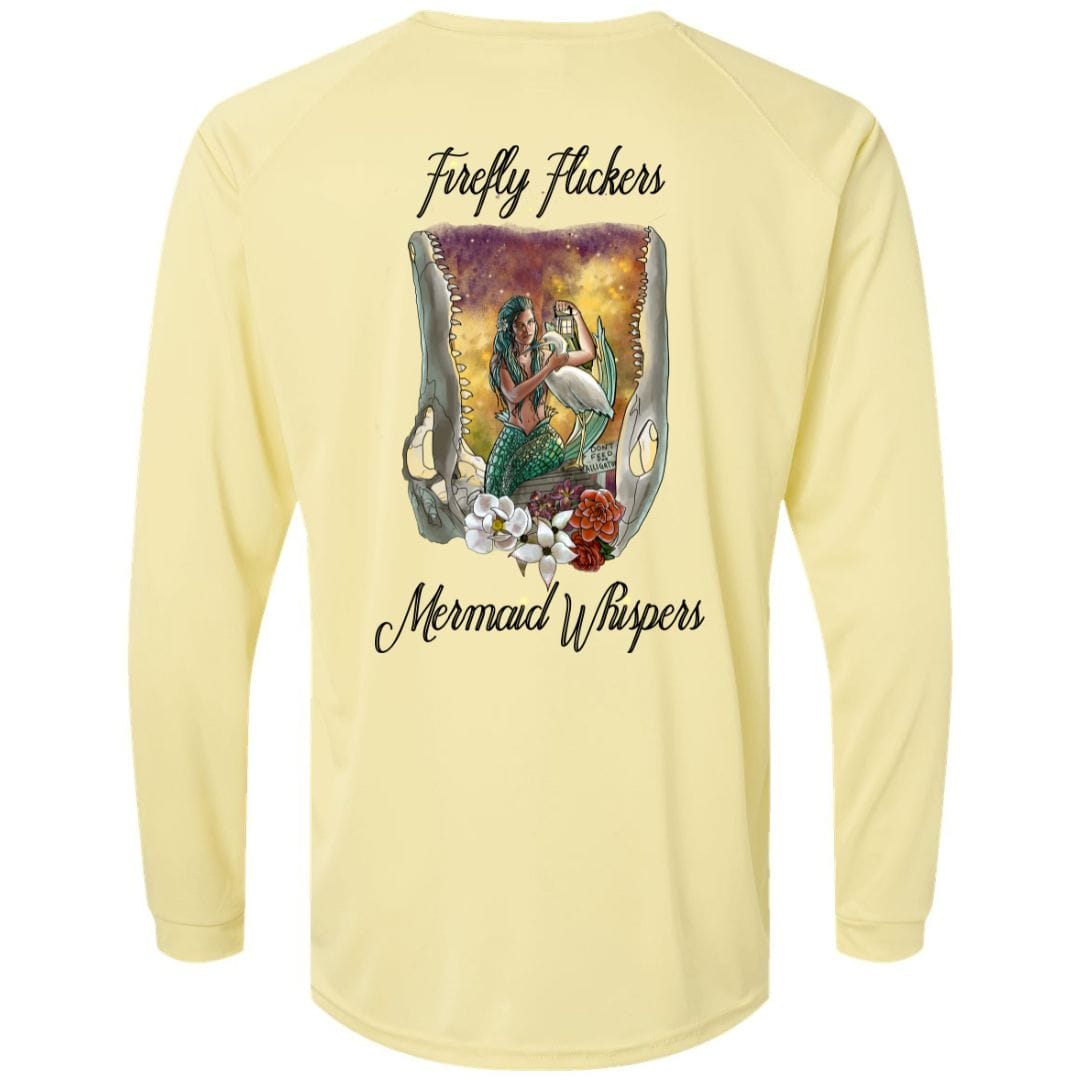 Mountains & Mermaids Bayou Mermaid Unisex SPF Sun Shirt Small / Sunshine