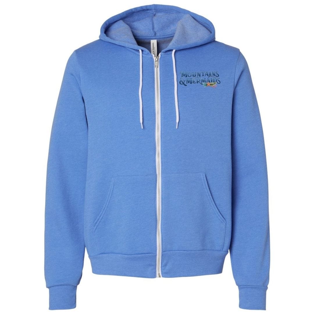 Mountains & Mermaids Blame It On My GypSea Soul Full Zip Fleece Hoodie