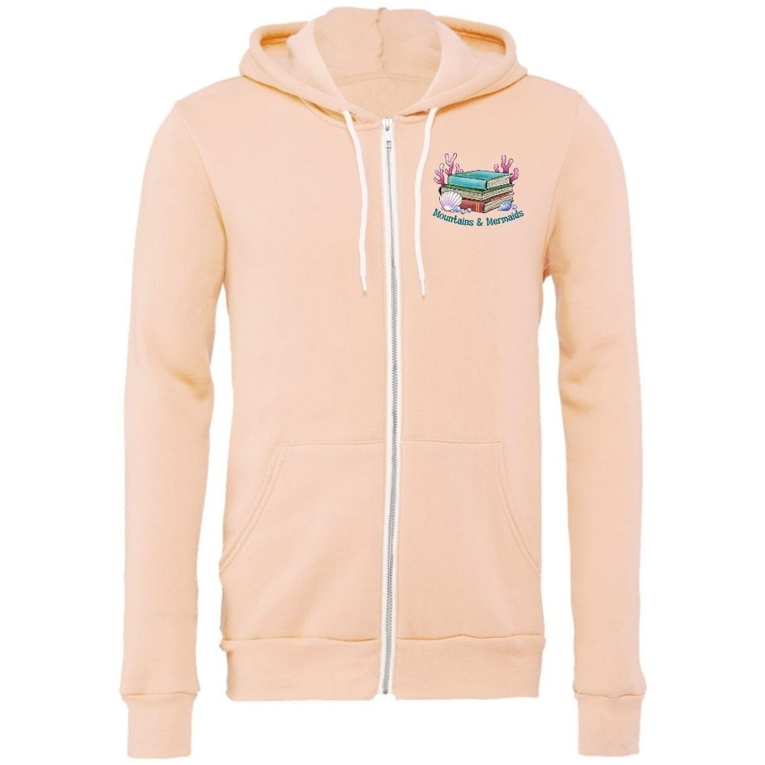 Mountains & Mermaids Bookish Mermaid Full Zip Fleece Hoodie