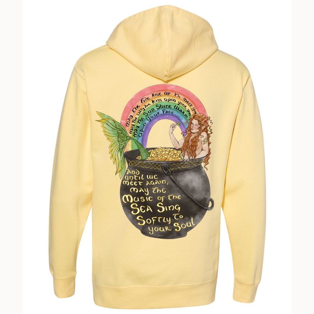 Mountains & Mermaids Celtic Mermaid Pullover Hoodie Small / Sunshine