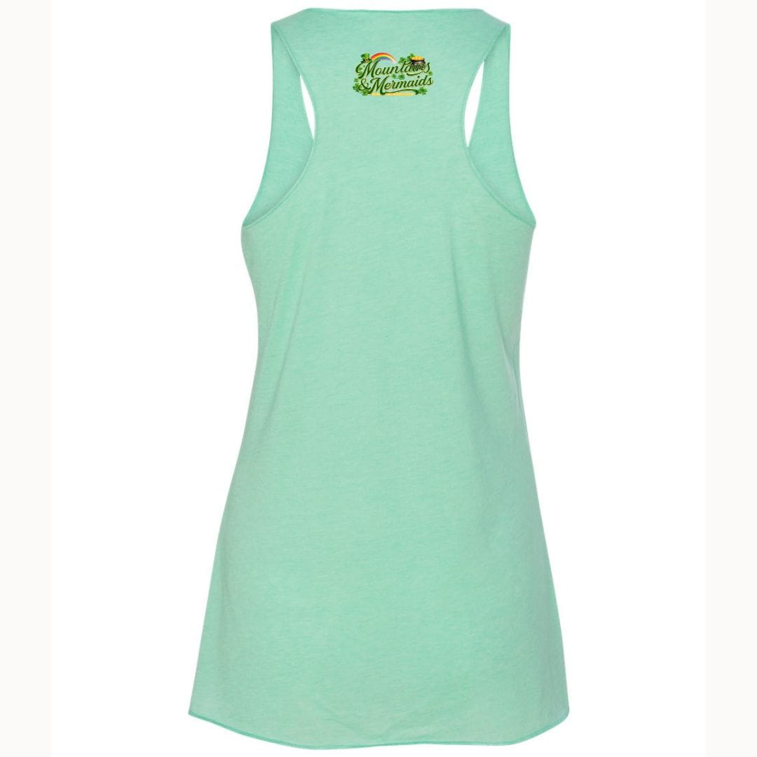 Mountains & Mermaids Celtic Mermaid Racerback Tank Small / Island Mint MM1308
