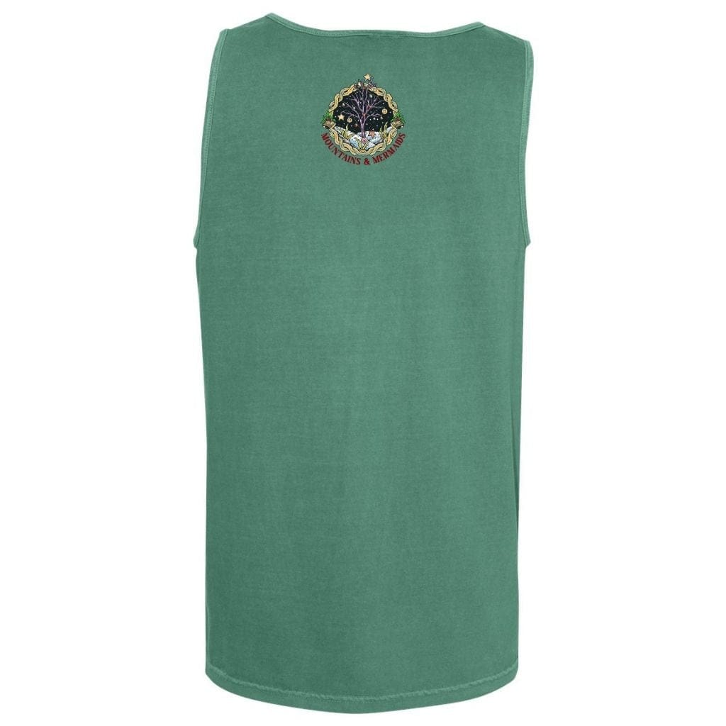 Mountains & Mermaids Christmas Mermaid Boyfriend Tank