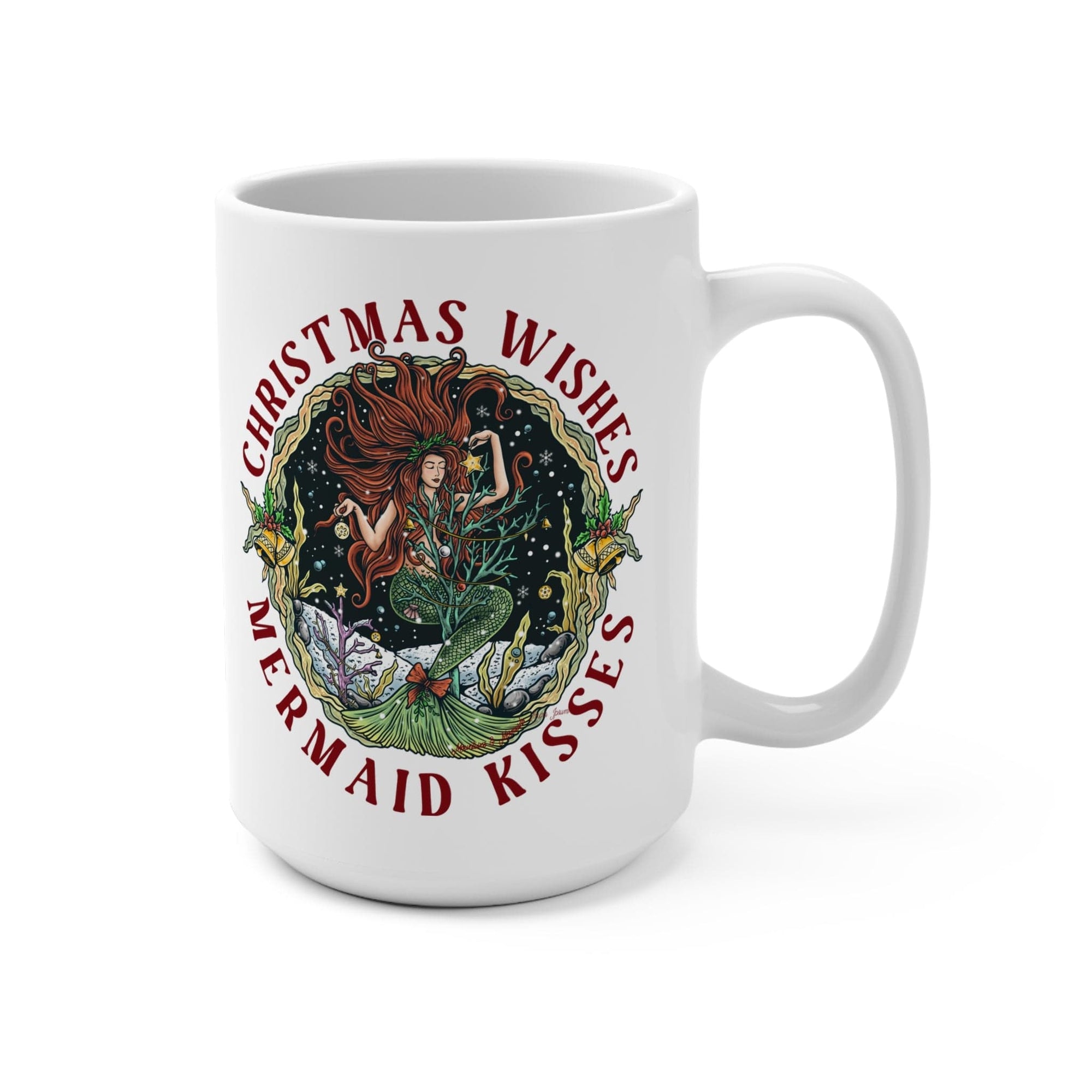 Mountains & Mermaids Christmas Mermaid Coffee Mug MM2724