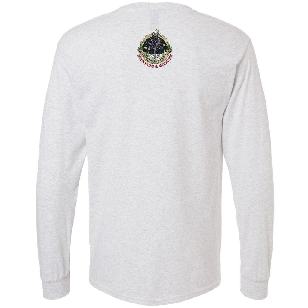 Mountains & Mermaids Christmas Mermaid Long Sleeve T-Shirt