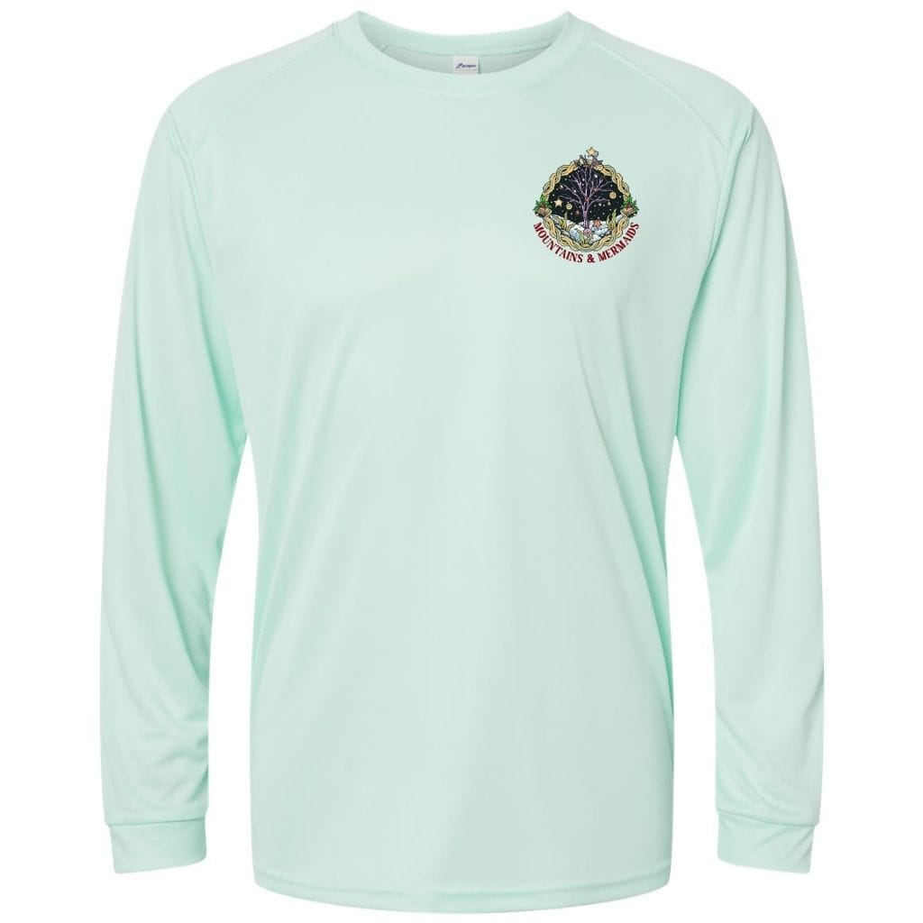 Mountains & Mermaids Christmas Mermaid Performance Sun Shirt