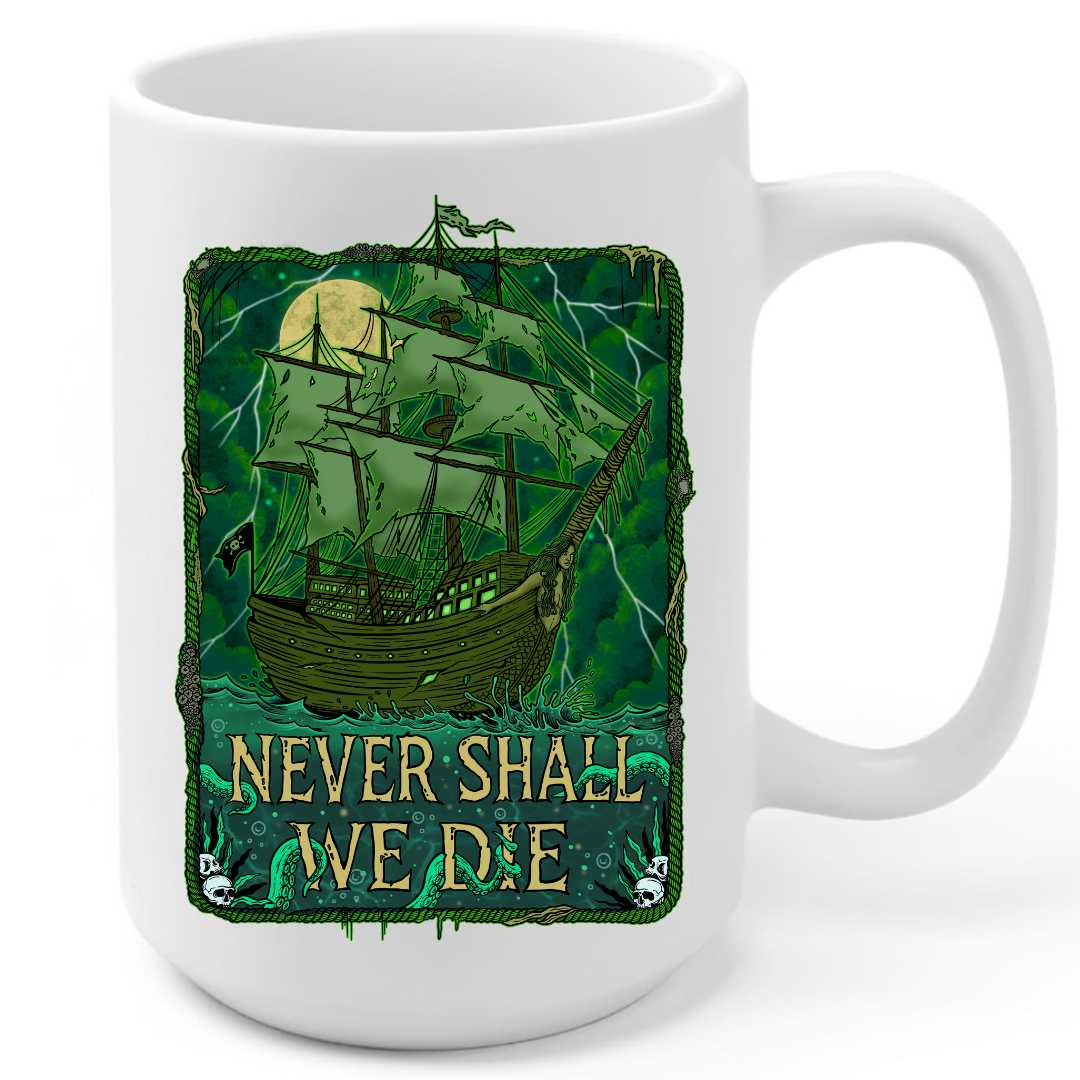 Mountains & Mermaids Flying Dutchman Coffee Mug