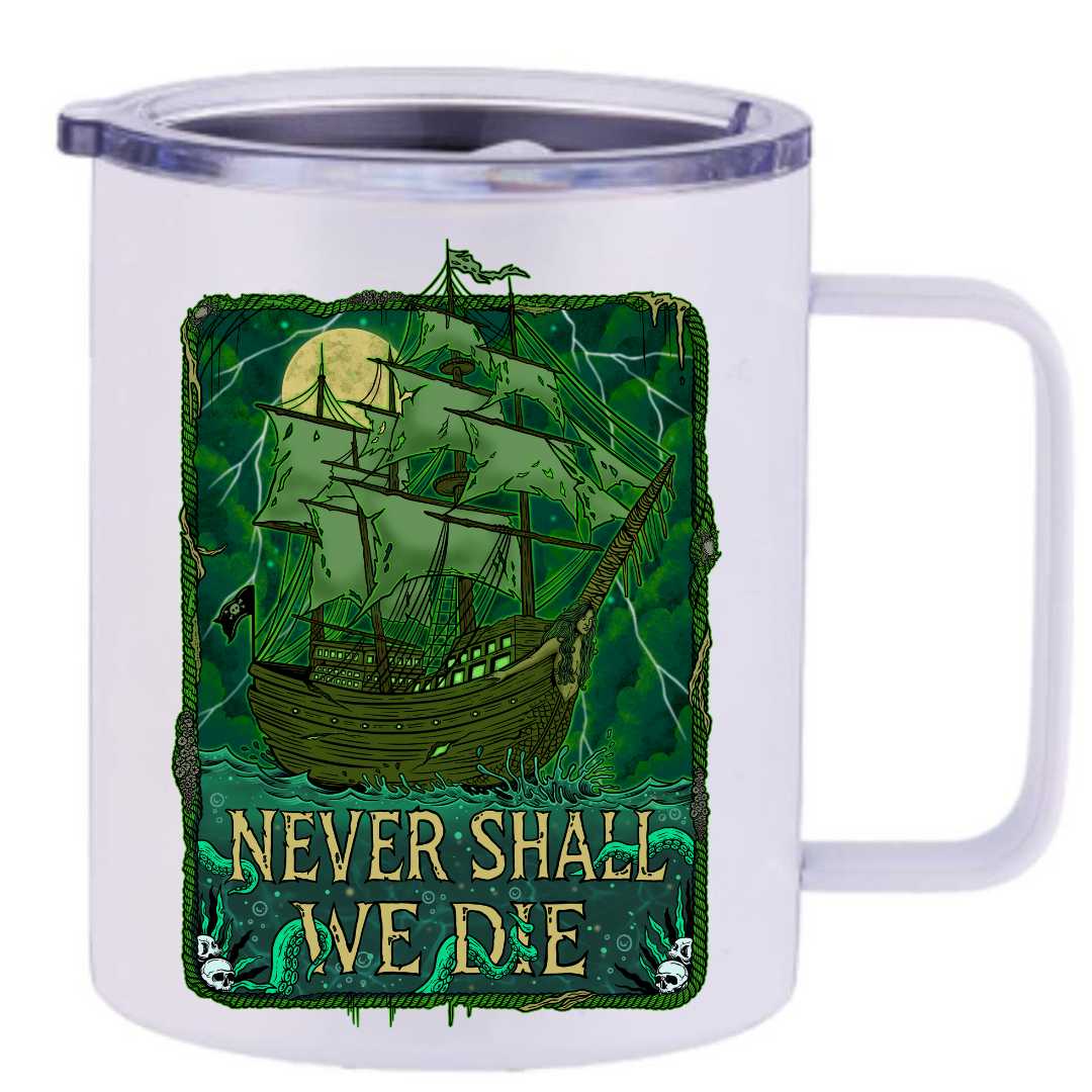 Mountains & Mermaids Flying Dutchman Insulated Travel Mug