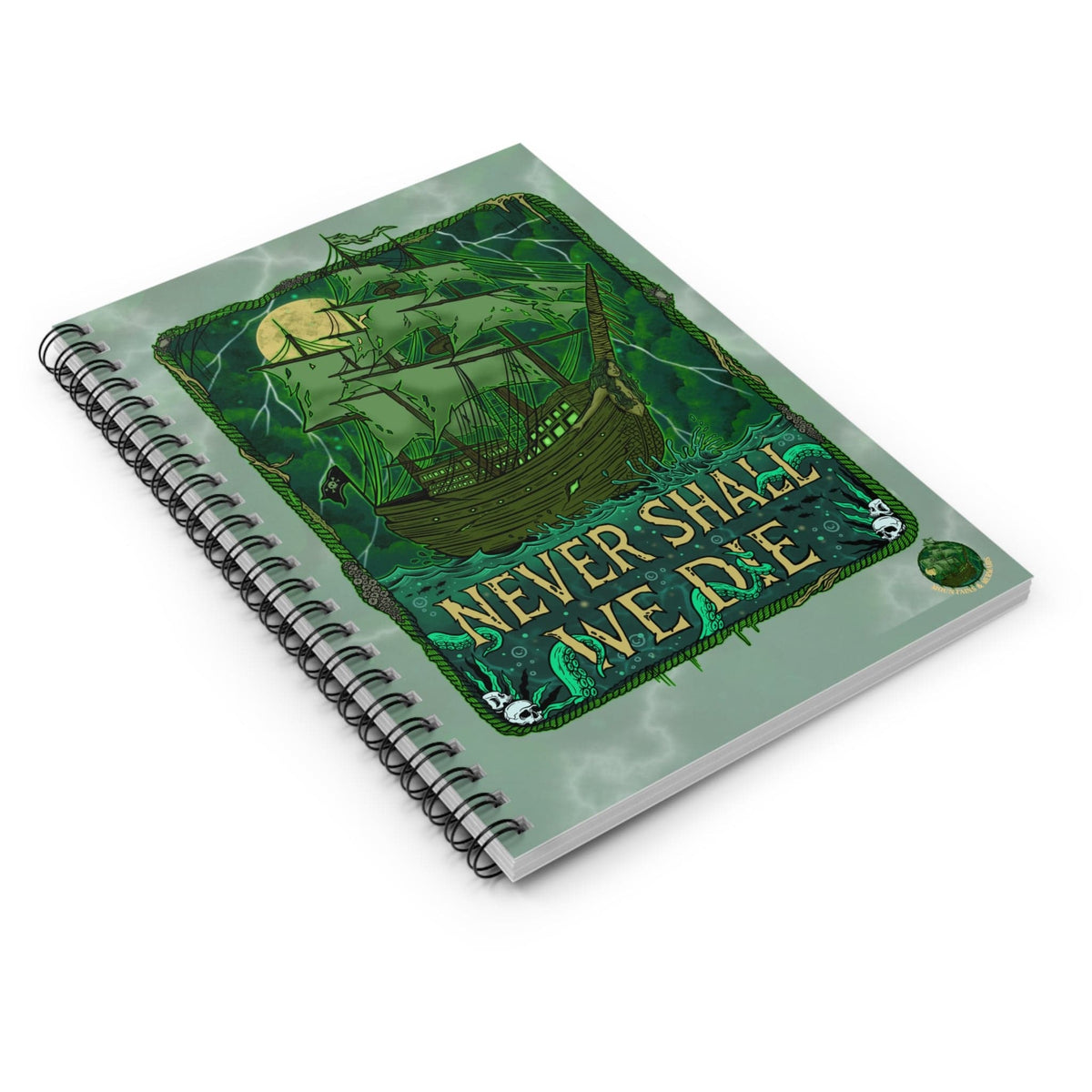 Mountains & Mermaids Flying Dutchman Notebook One Size 31893755845598562782