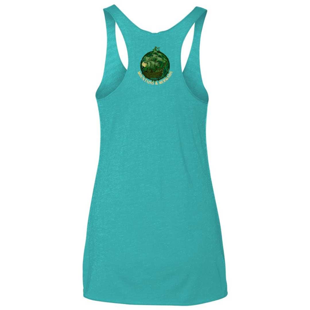 Mountains & Mermaids Flying Dutchman Racerback Tank (Tahiti)
