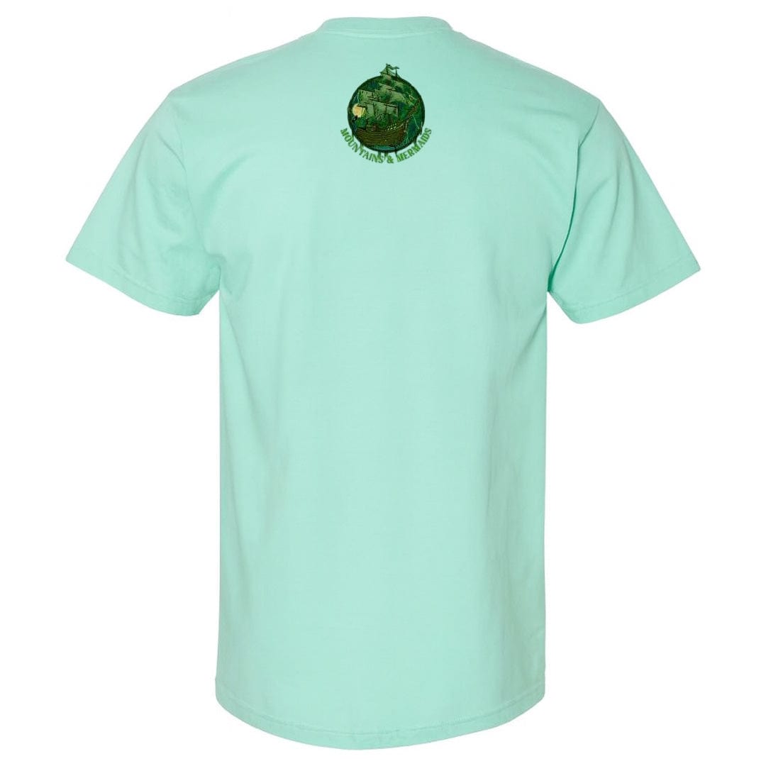 Mountains & Mermaids Flying Dutchman Short Sleeve T-Shirt (Island Reef)