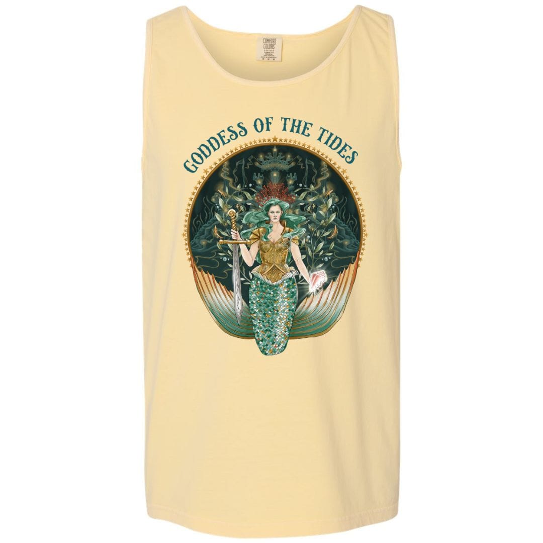 Mountains & Mermaids Goddess Of The Tides Boyfriend Tank Small MM4066