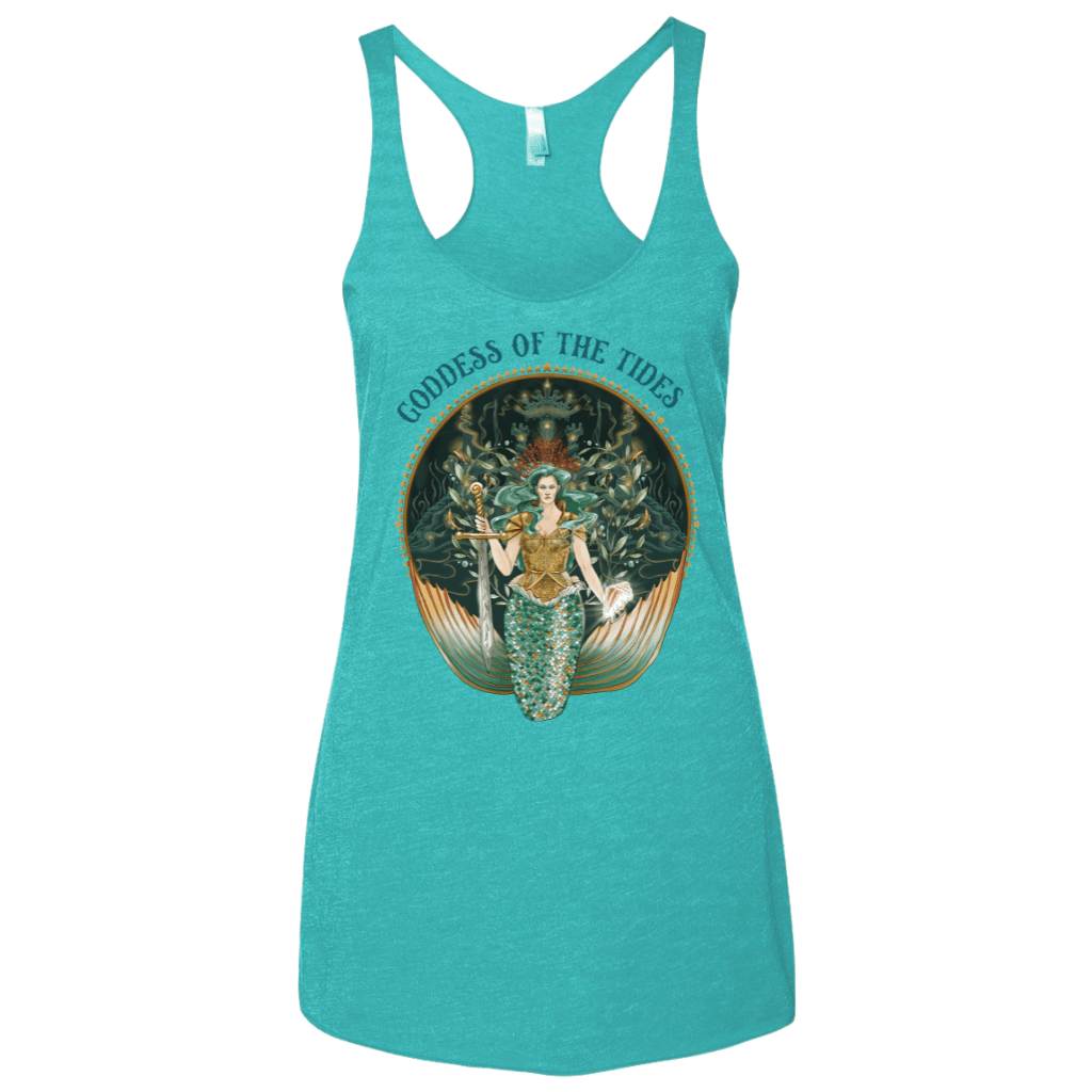 Mountains & Mermaids Goddess Of The Tides Racerback Tank Small MM1971