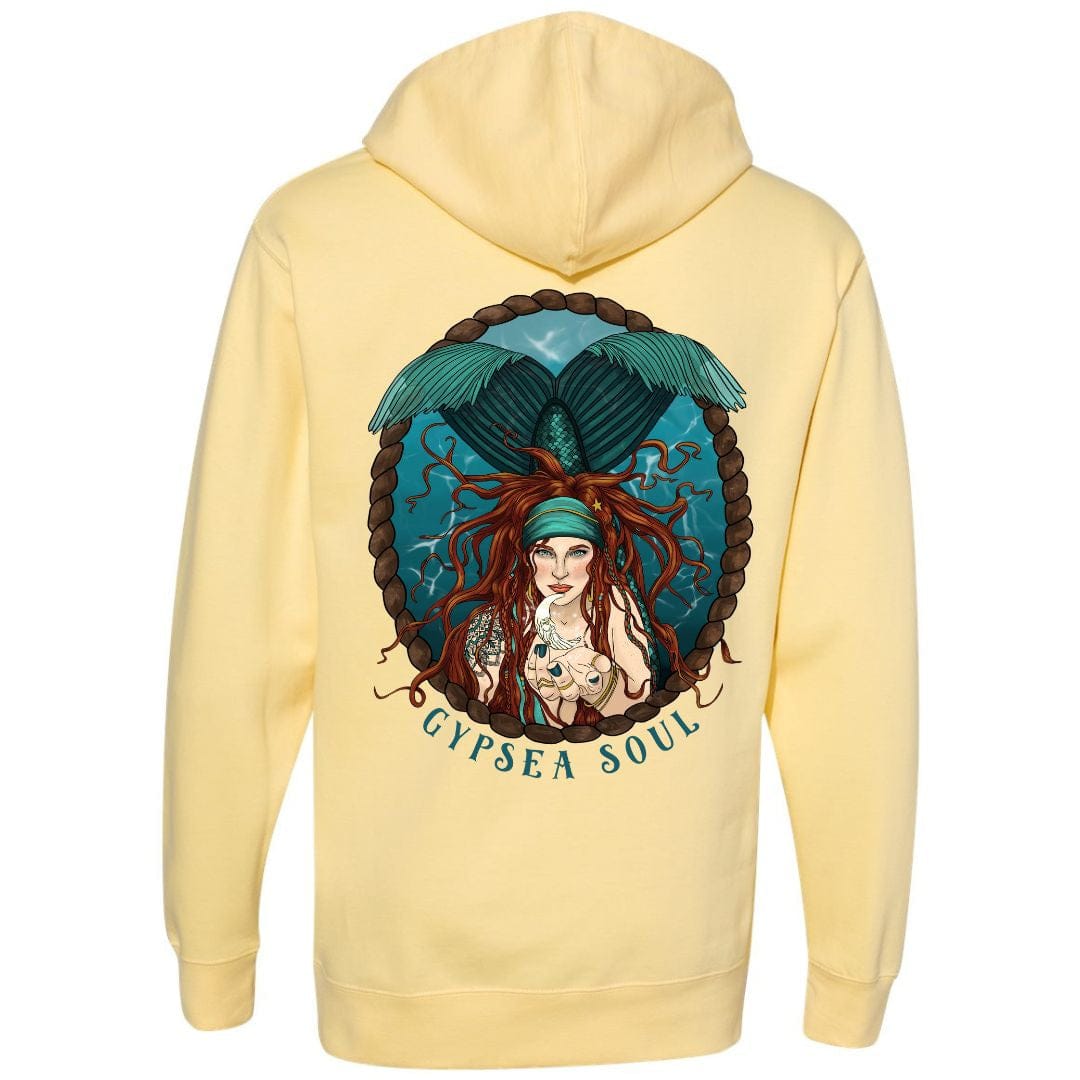 Mountains & Mermaids GypSea Soul Pullover Hoodie (Mint)