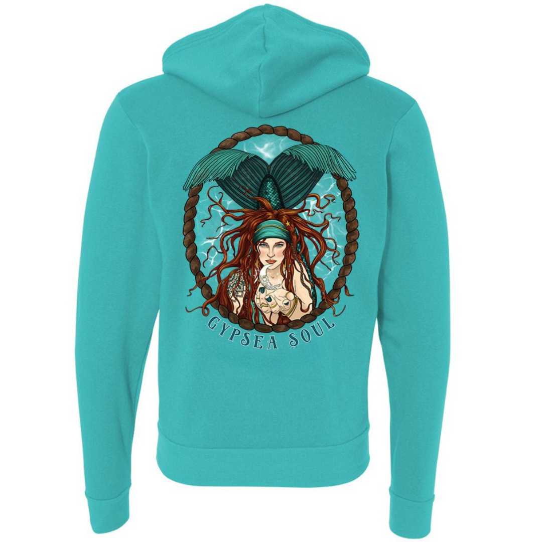 Mountains &amp; Mermaids GypSea Soul Siren Full-Zip Unisex Hoodie Small MM942