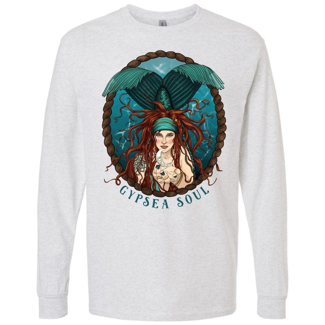 Mountains & Mermaids GypSea Soul Siren Long Sleeve T-Shirt Small / Chalky Mint