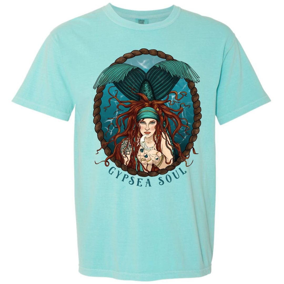 Mountains &amp; Mermaids GypSea Soul Siren T-Shirt Small / Chalky Mint