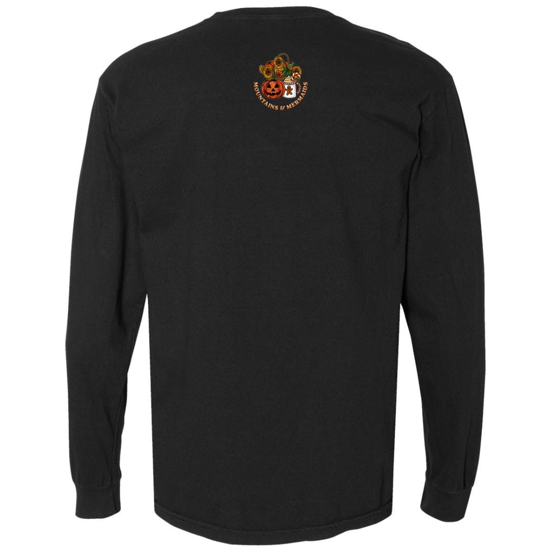 Mountains & Mermaids Happy HalloThanksMas Mermaids Long Sleeve T-Shirt