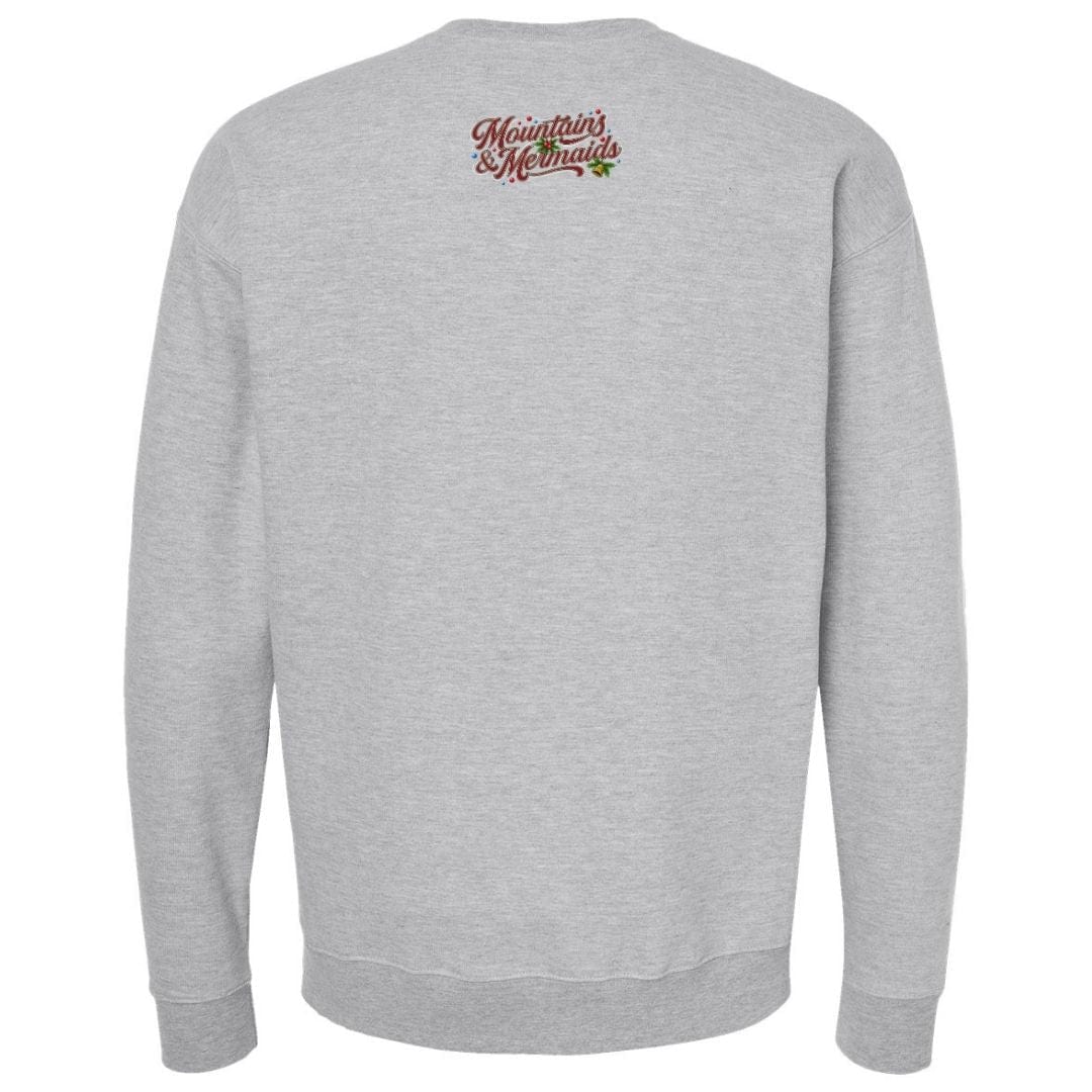 Mountains & Mermaids Holly Roger Crewneck Sweatshirt (Gray)