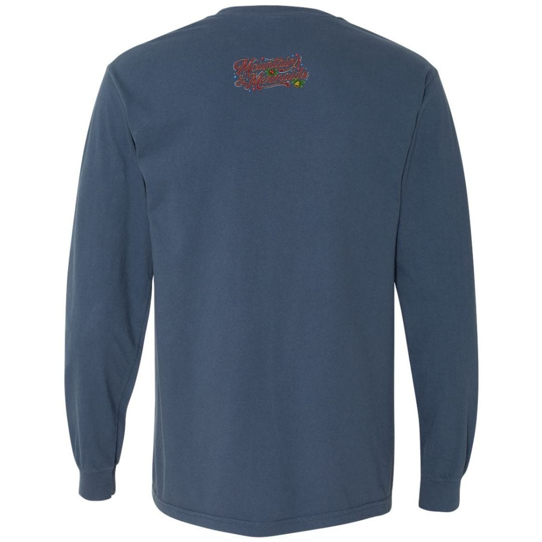 Mountains & Mermaids Holly Roger Long Sleeve T-Shirt (Midnight)