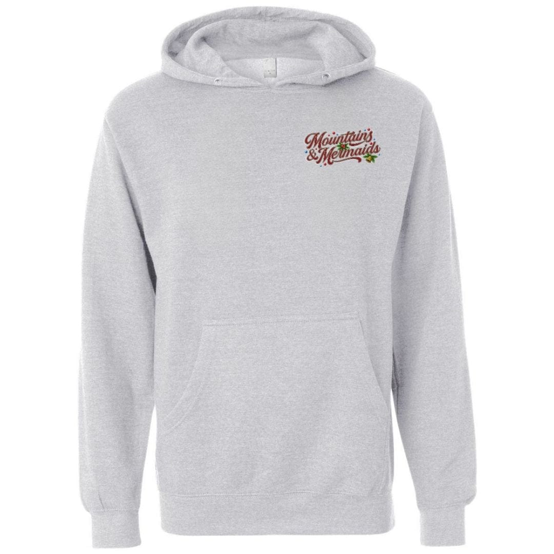 Mountains & Mermaids Holly Roger Pullover Hoodie (Gray)
