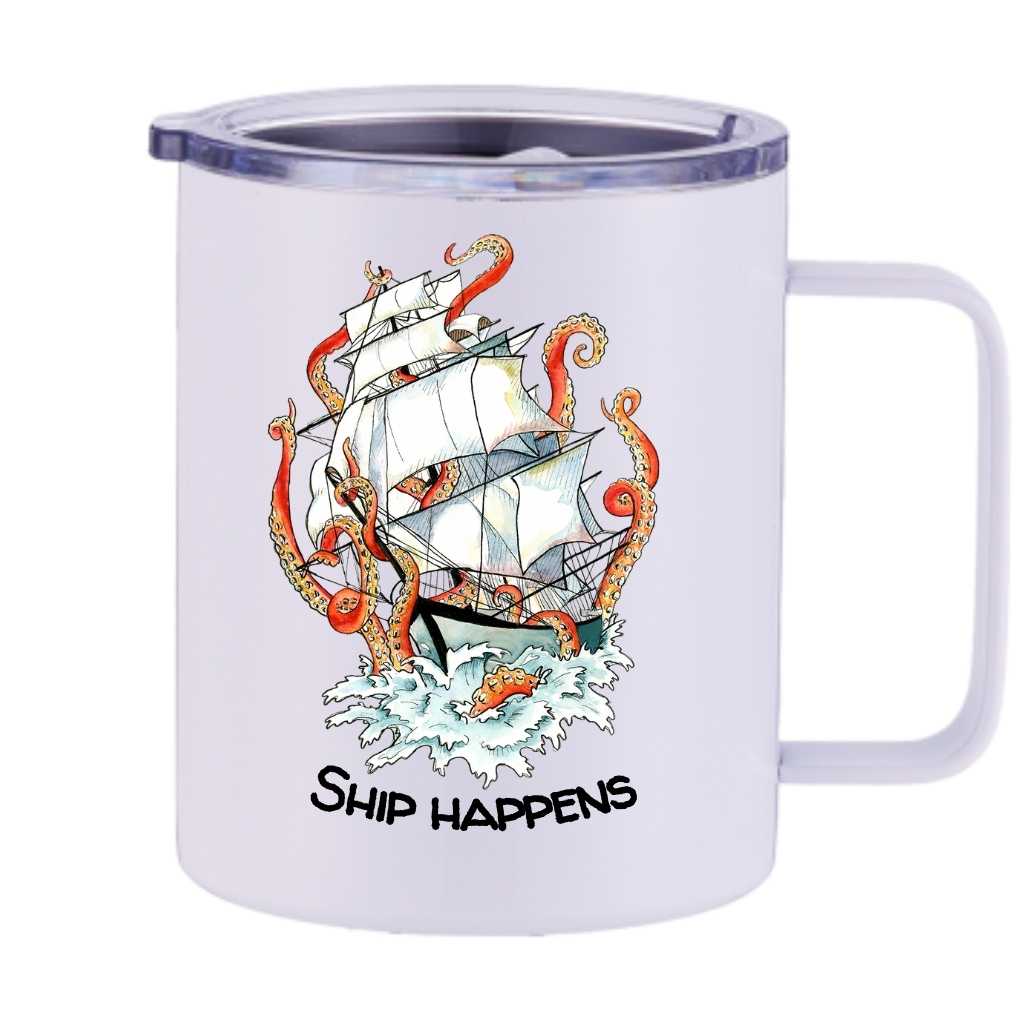 Mountains &amp; Mermaids Kraken Insulated Travel Mug MM6087