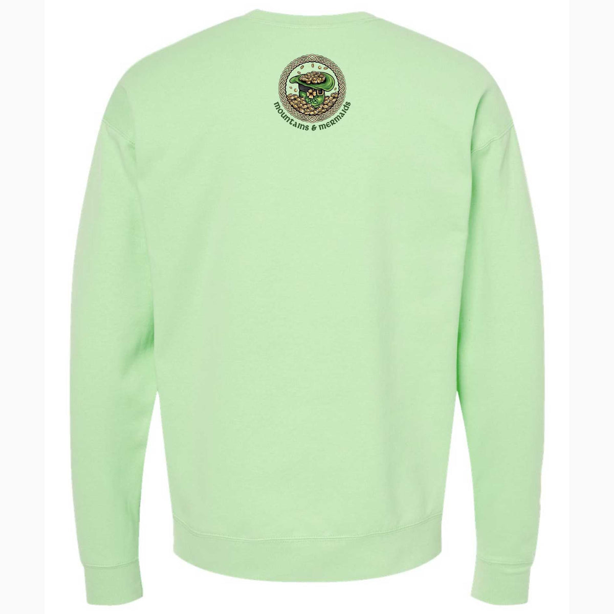 Mountains & Mermaids Luck Of The Mermaids Crewneck Sweatshirt - Island Mint