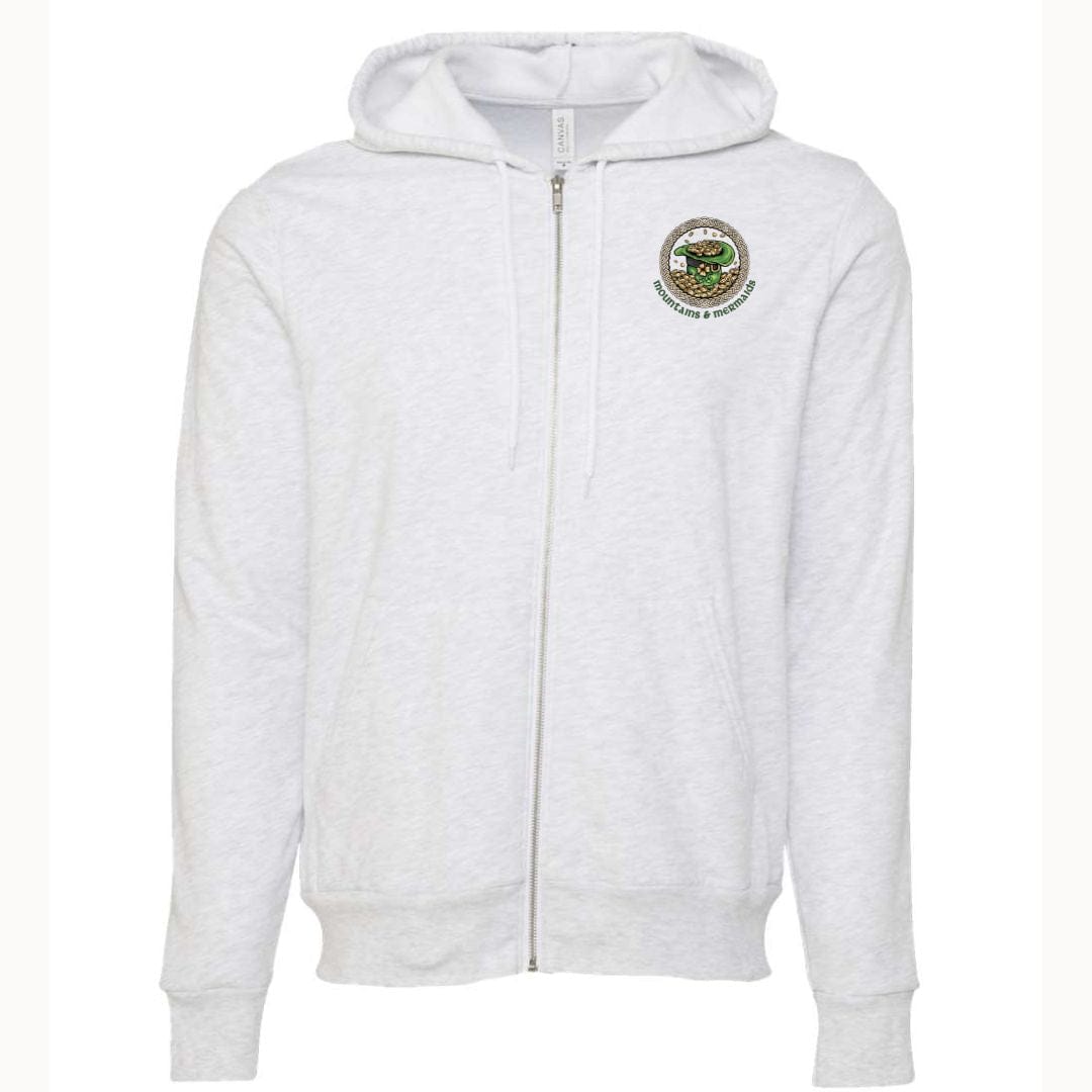 Mountains & Mermaids Luck Of The Mermaids Fleece Zip Hoodie