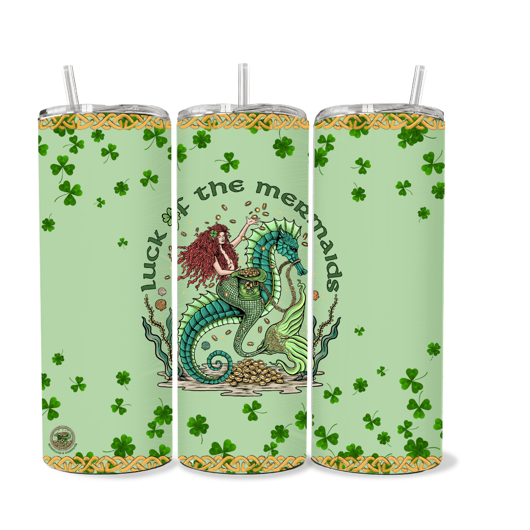 Mountains &amp; Mermaids Luck Of The Mermaids Insulated Tumbler MM4016