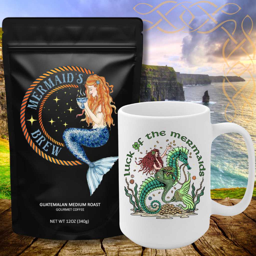 Mountains & Mermaids Luck Of The Mermaids + Mermaid's Brew Coffee Bundle Ground MM4014