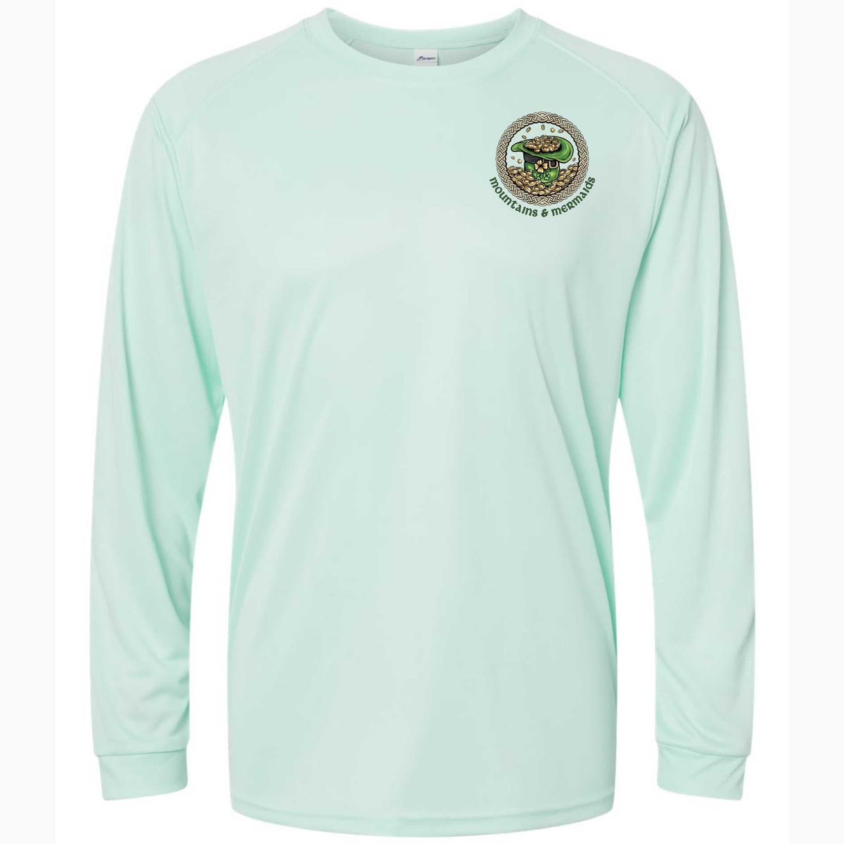 Mountains & Mermaids Luck Of The Mermaids Performance Sun Shirt - Mint