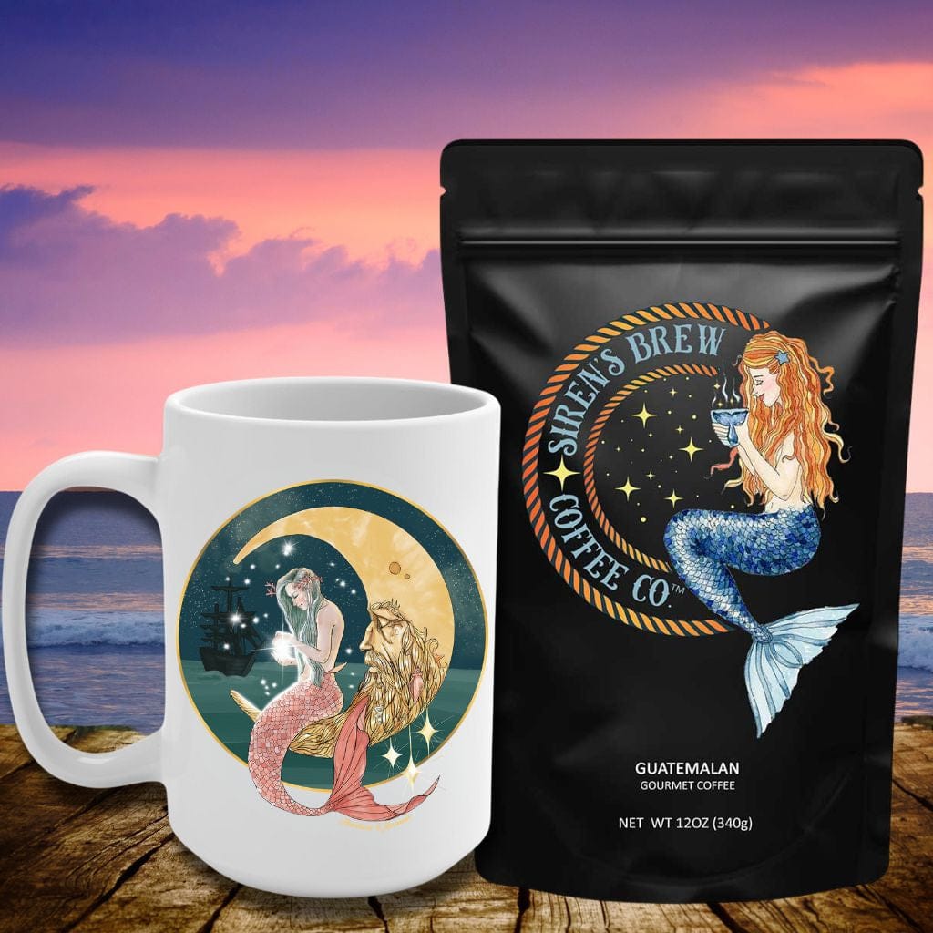 Mountains & Mermaids Mermaid in the Moon Coffee Bundle