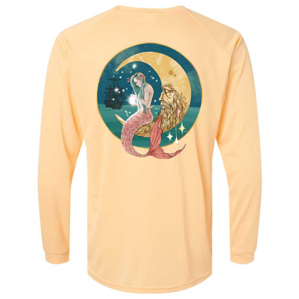 Mountains & Mermaids Mermaid In The Moon Performance Sun Shirt