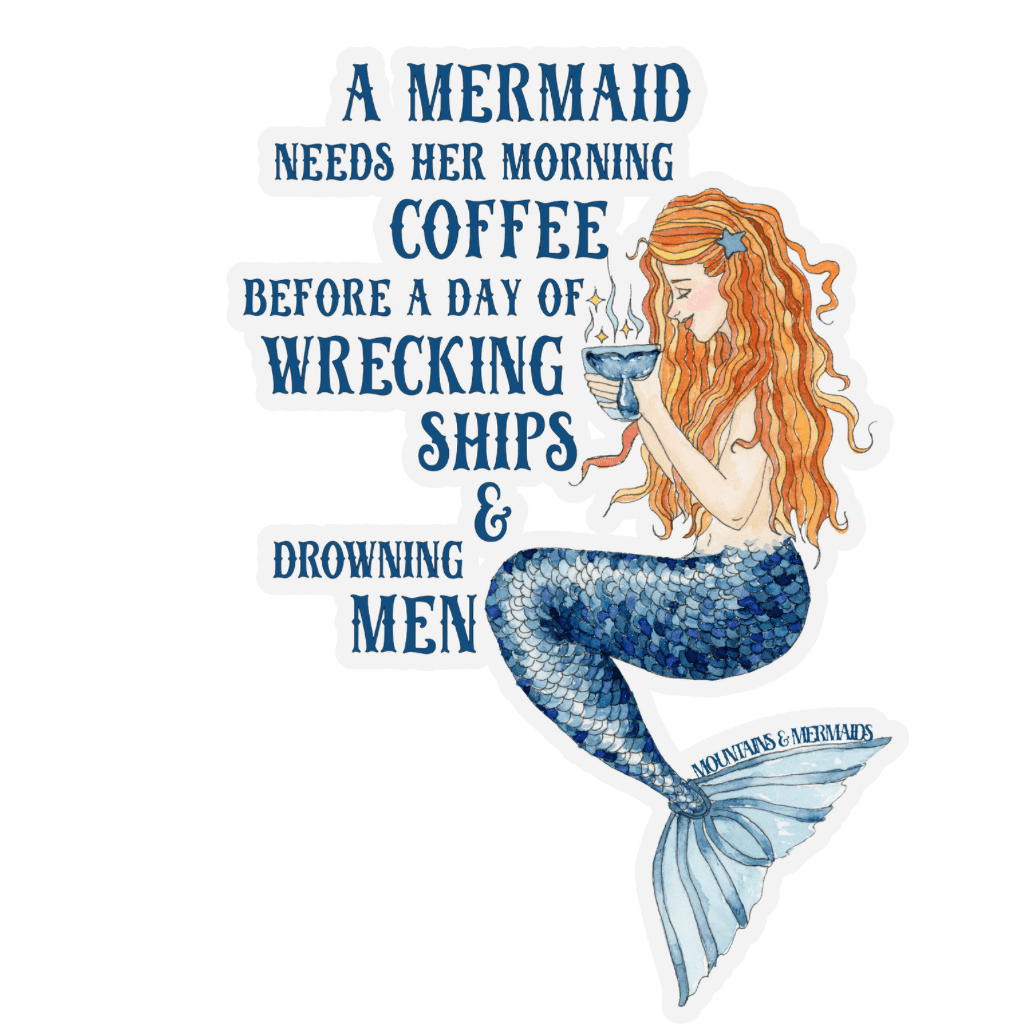 Mountains &amp; Mermaids Mermaid's Brew Sticker MM281