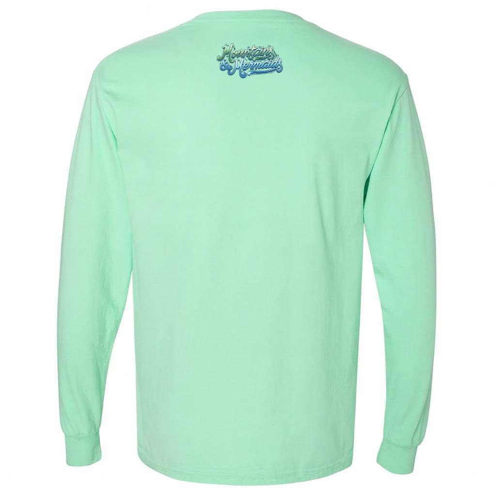 Mountains & Mermaids Midnight Mergarita Long Sleeve T-Shirt (Island Reef)