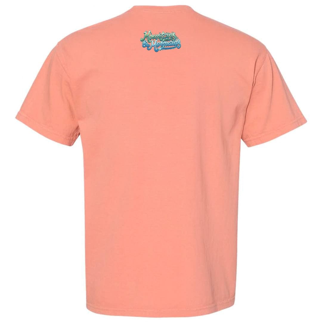 Mountains & Mermaids Midnight Mergarita T-Shirt (Terracotta)