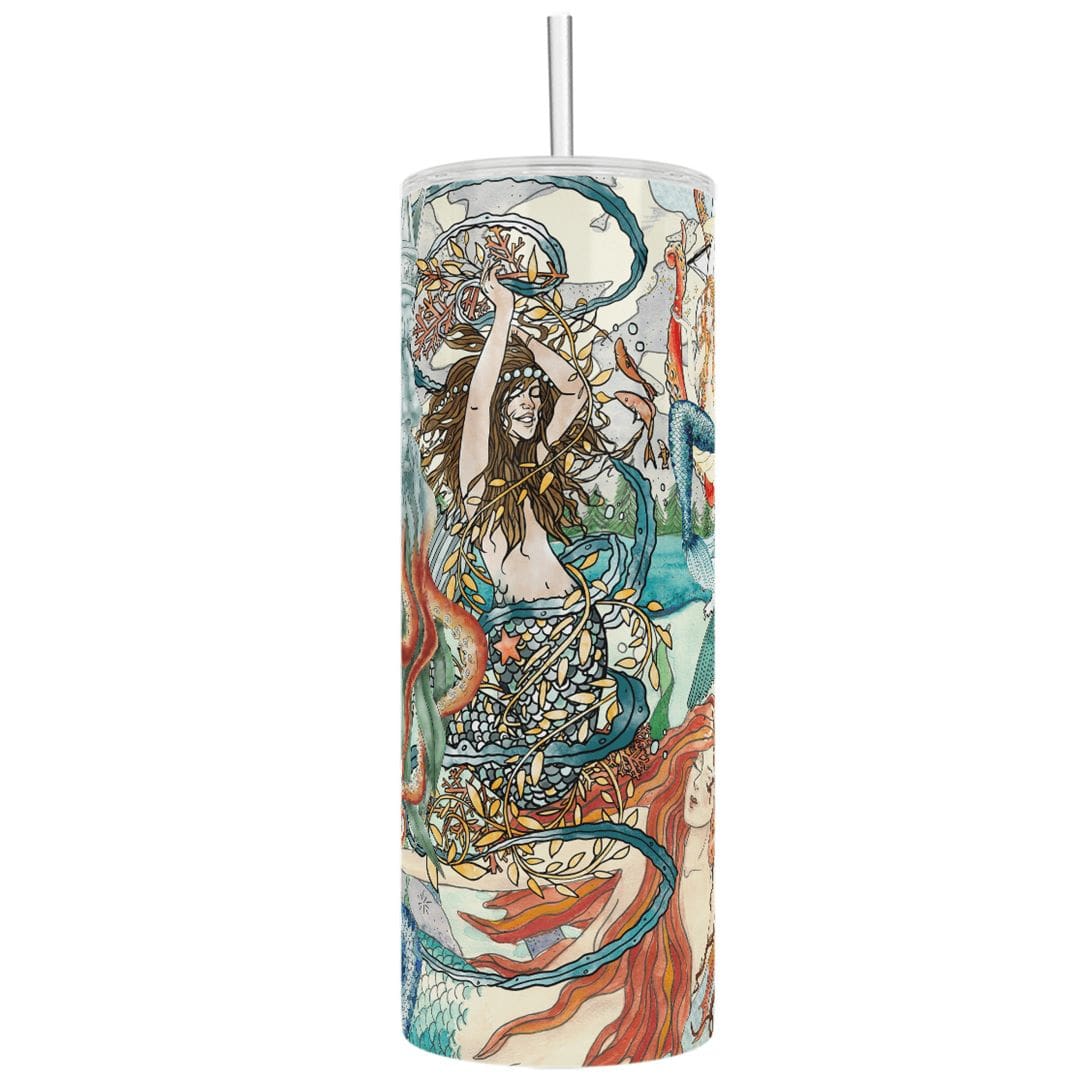 Mountains &amp; Mermaids Mountains &amp; Mermaids Tribe Insulated Tumbler MM936