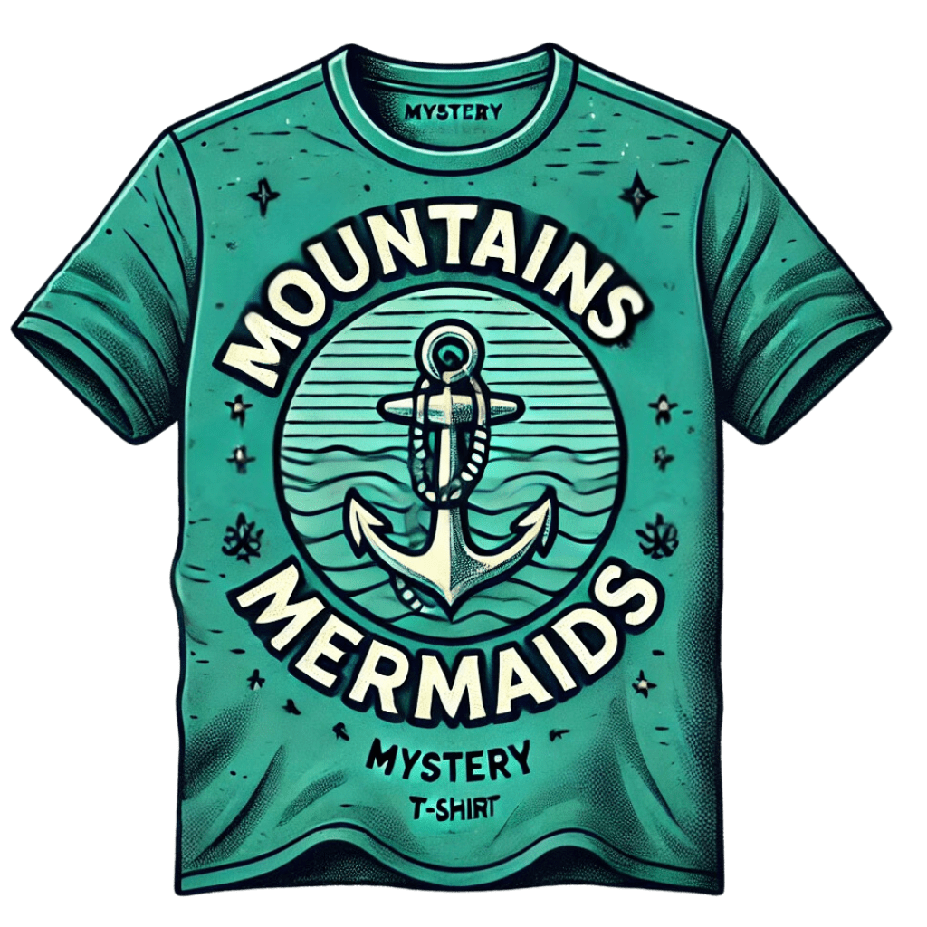 Mountains &amp; Mermaids Mystery Short Sleeve T-shirt
