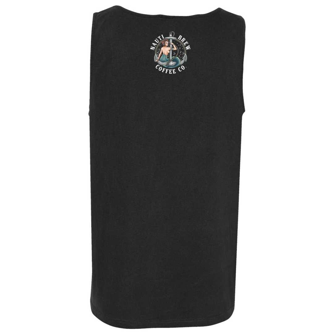 Mountains & Mermaids Nauti Brew Coffee Co Boyfriend Tank (Black) Small MM4419