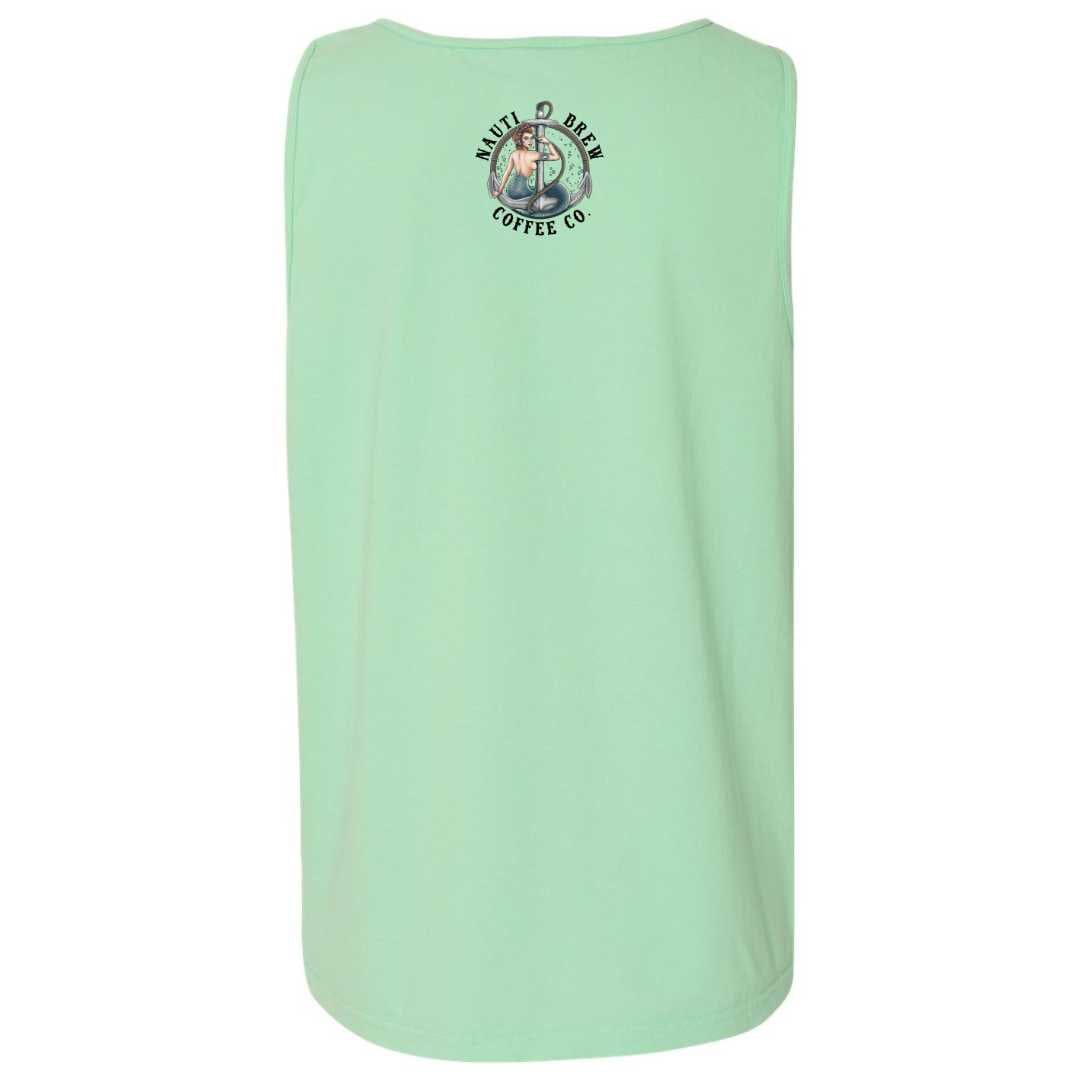 Mountains & Mermaids Nauti Brew Coffee Co Boyfriend Tank (Island Reef)