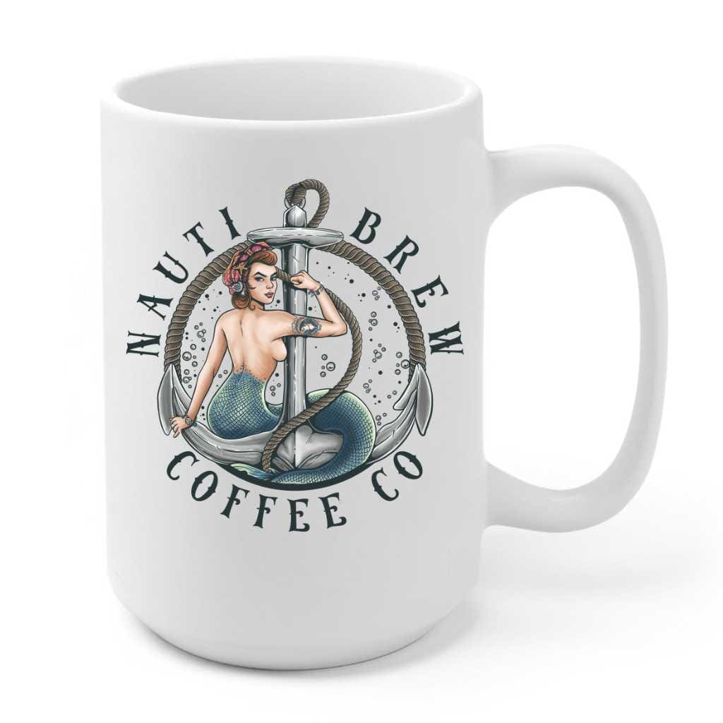 Mountains &amp; Mermaids Nauti Brew Coffee Mug MM3709