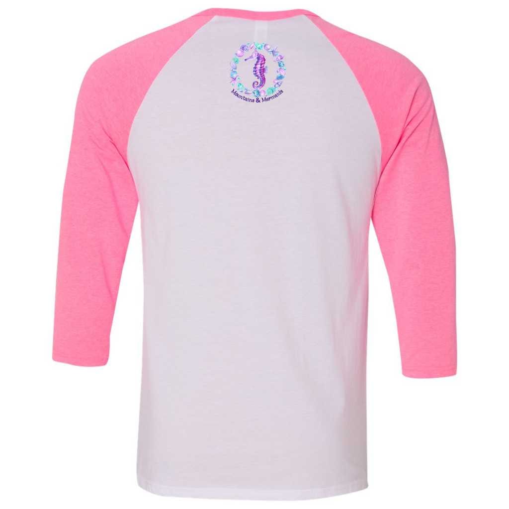 Mountains & Mermaids Ocean Soul Baseball T-Shirt Small MM4154