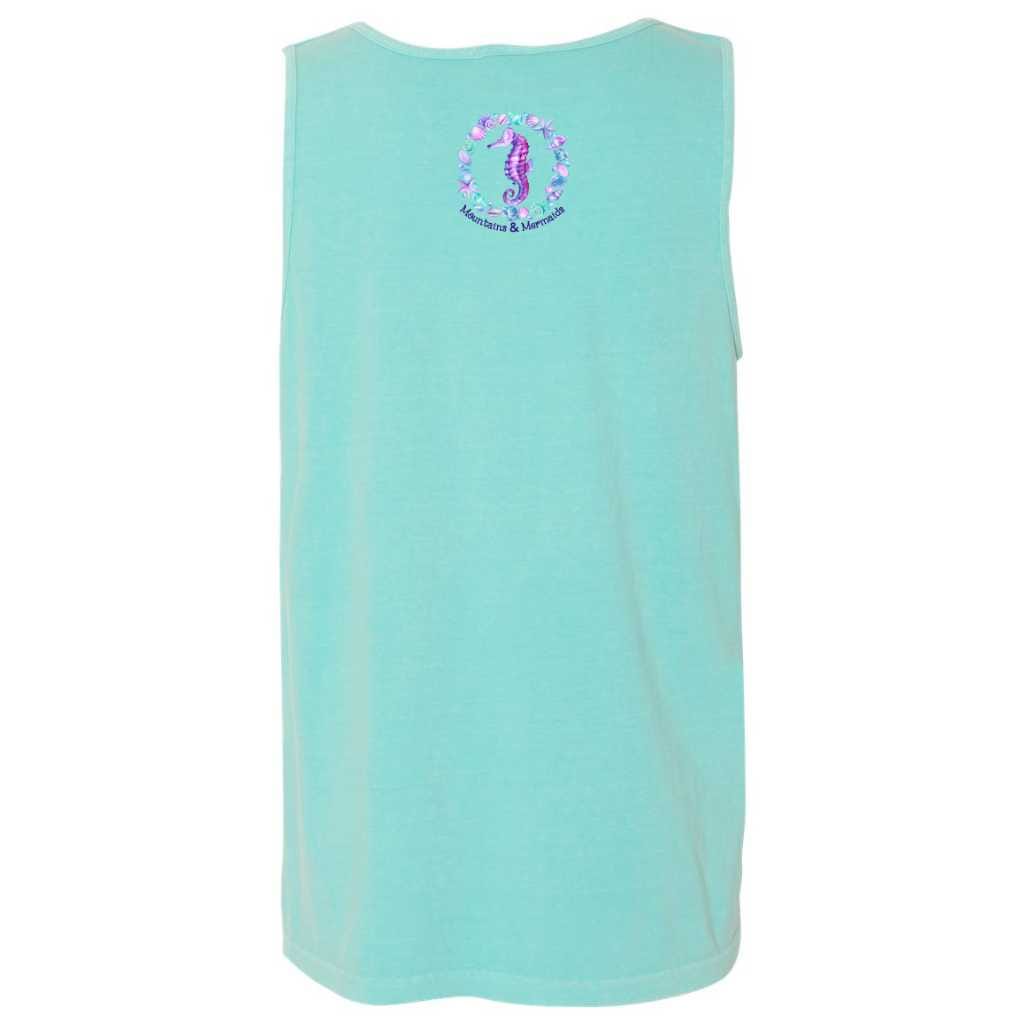 Mountains & Mermaids Ocean Soul Boyfriend Tank (Mint) Small MM4177