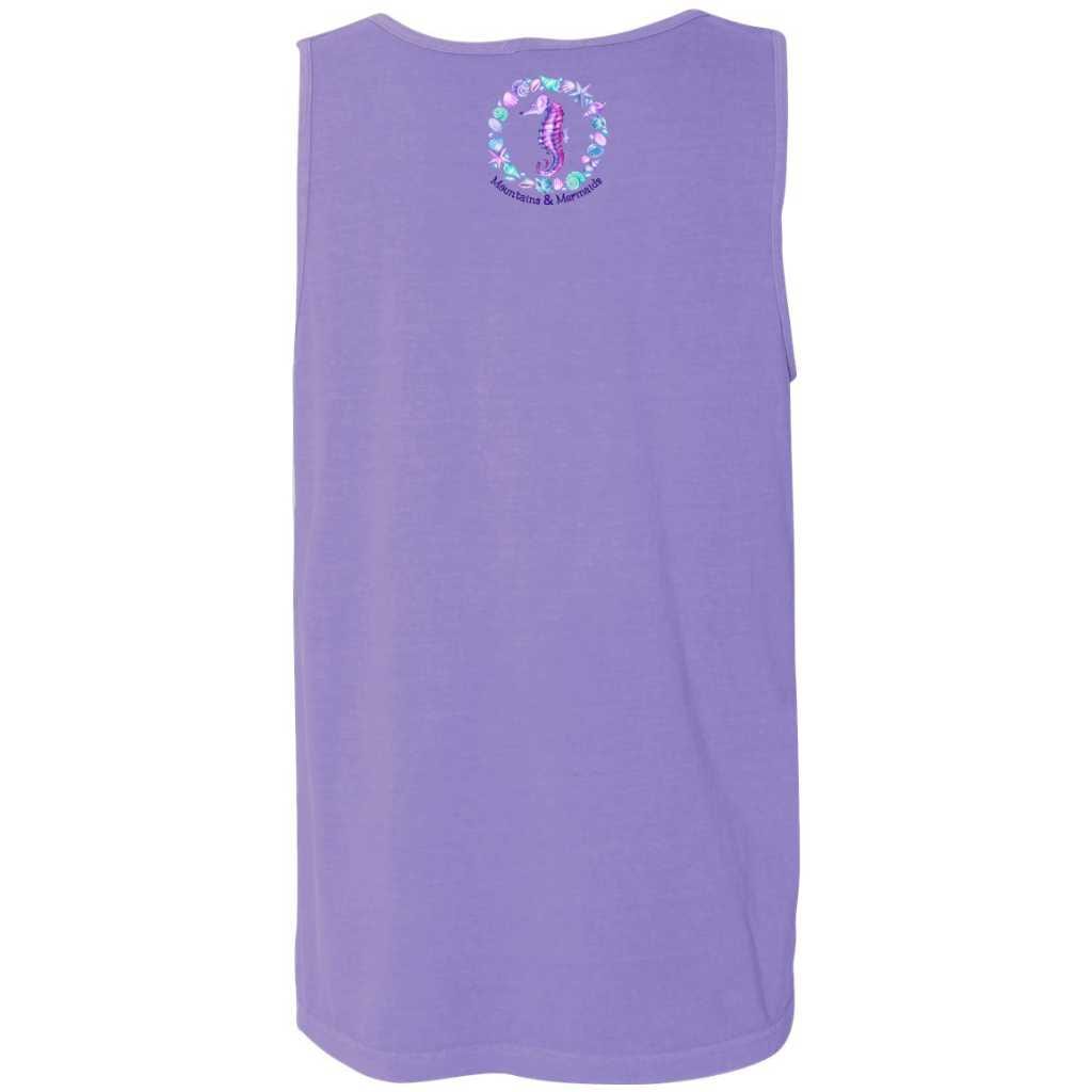 Mountains & Mermaids Ocean Soul Boyfriend Tank (Violet) Small MM4183