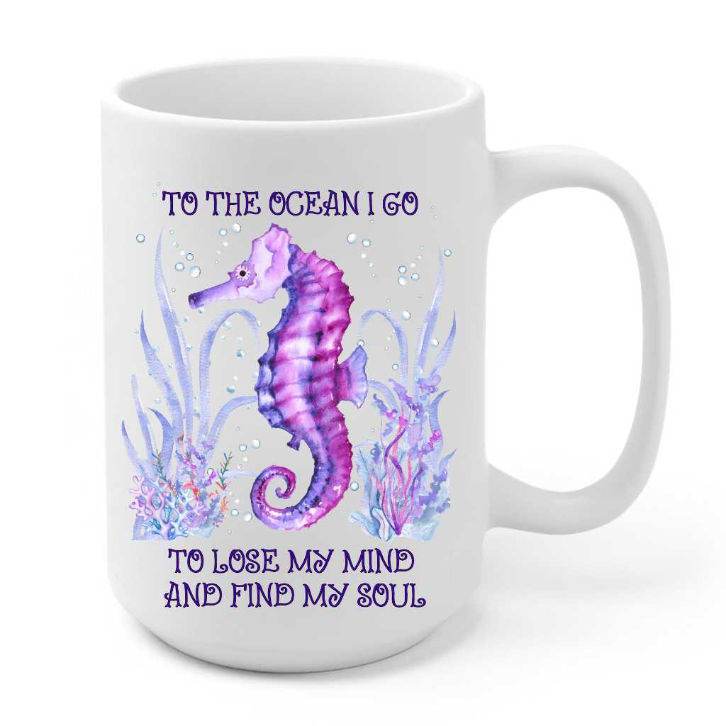 Mountains &amp; Mermaids Ocean Soul Coffee Mug MM4199