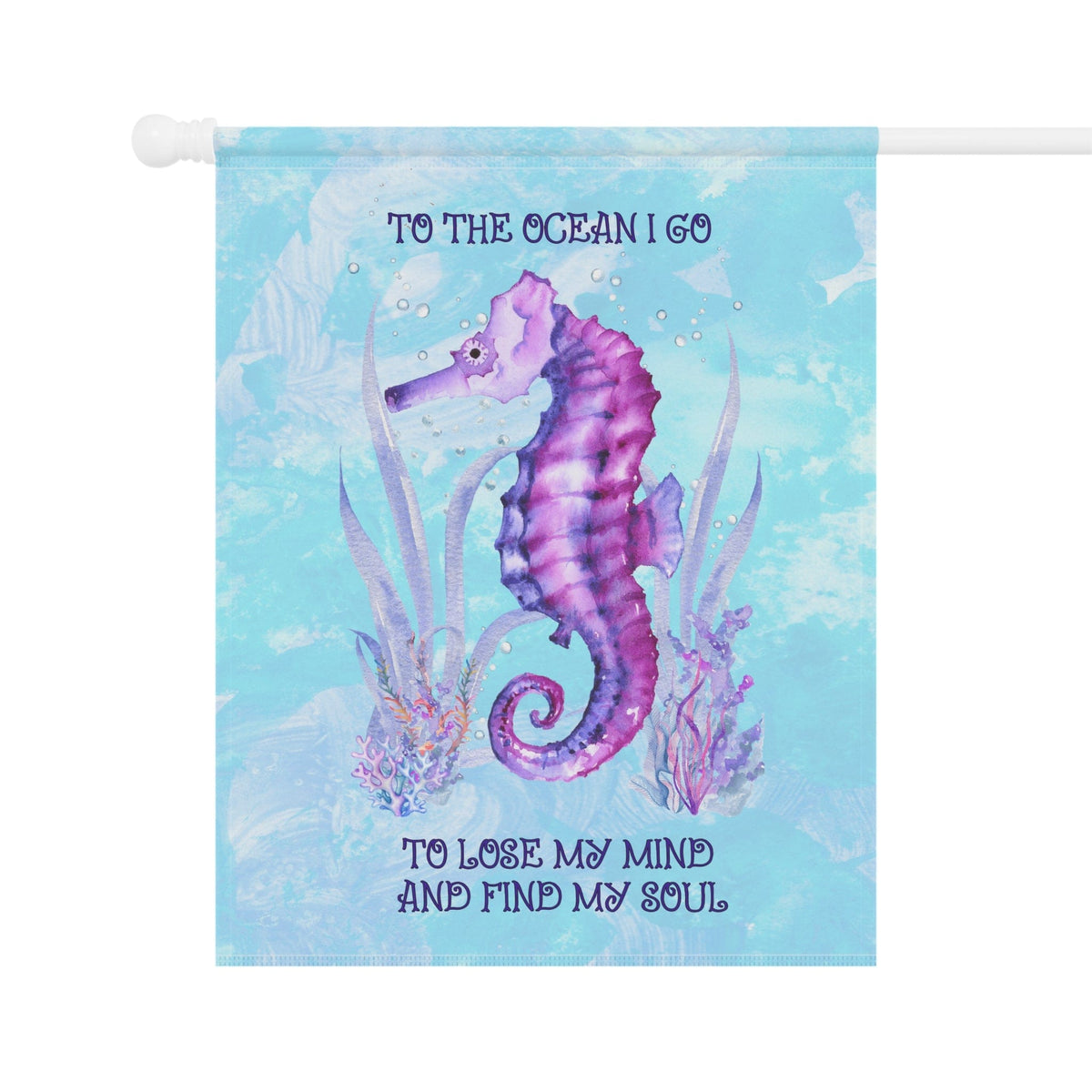 Mountains & Mermaids Ocean Soul Flag 24.5'' × 32'' 26345221877087093943